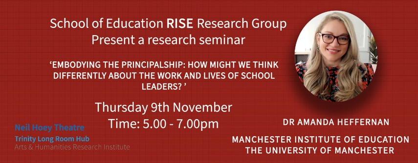 Amanda Heffernan seminar November 2023