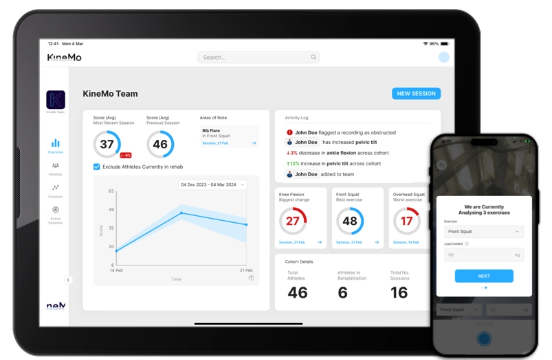 KineMo App Screenshot
