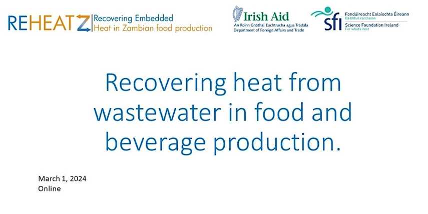 Recovering Heat from Wastwater in Food and Beverage Production
