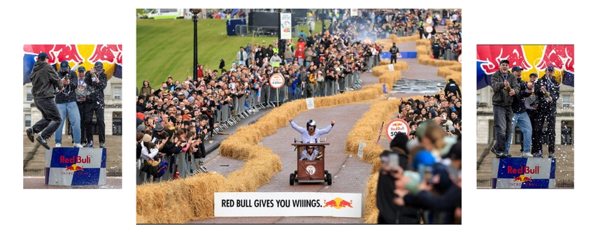 a collage of the RedBull Soapbox 2026 winners