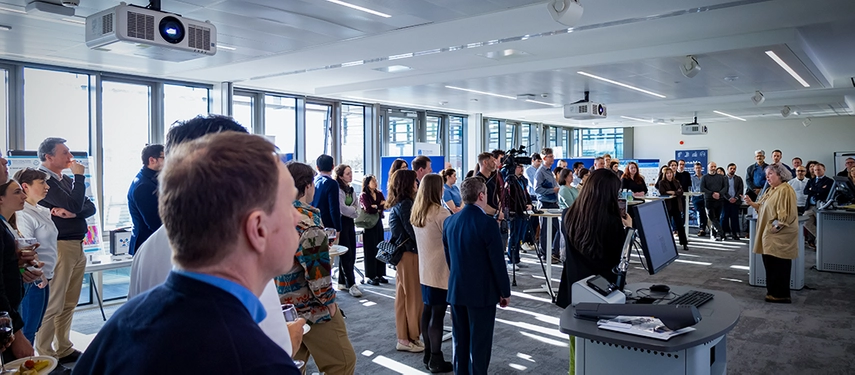 An image of the audience at the School of Engineering Research Strategy Launch 2025
