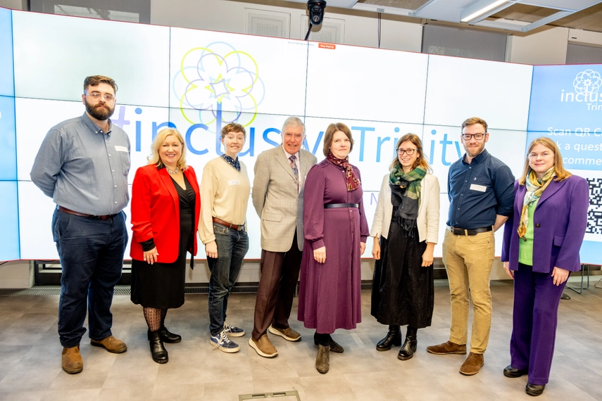 Team at Trinity-INC Symposium