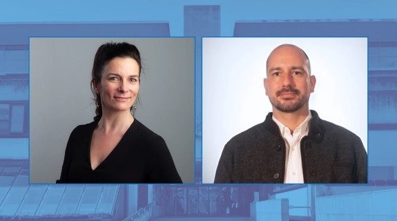 Headshots of Mary Cosgrove and Philip Gleissner.