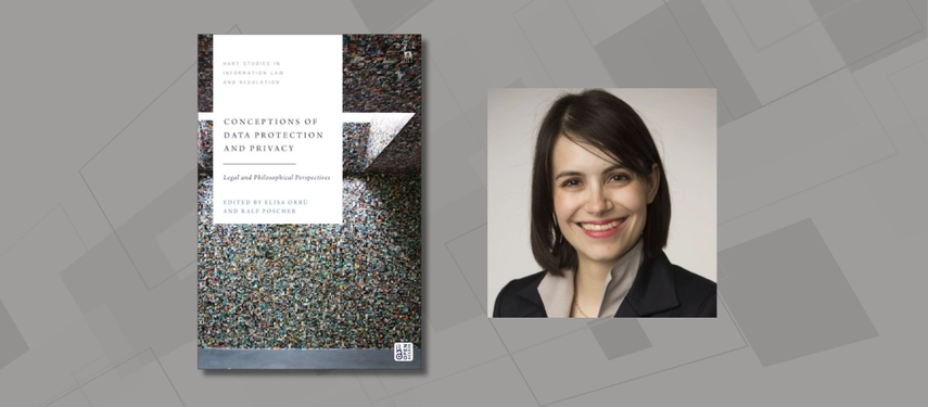 Book cover Conceptions of Data Protection and Privacy: Legal and Philosophical Perspectives and profile picture  Associate Professor Maria Grazia Porcedda