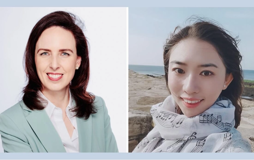 Law Assistant Professor Dr. Christiane Ahlborn, and Law Assistant Professor Dr. Jiarong Zhang