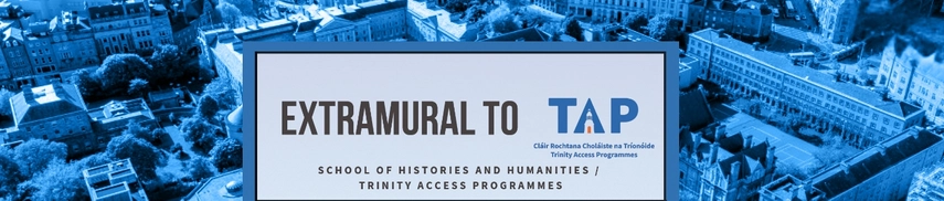 Extramural TAP flyer heading