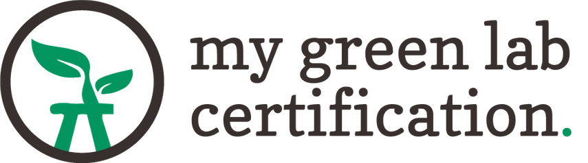My green lab certification logo