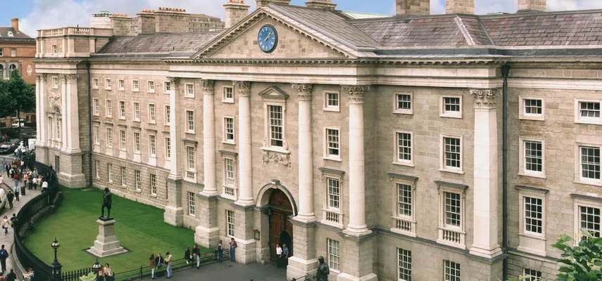 Image of Trinity's facade.