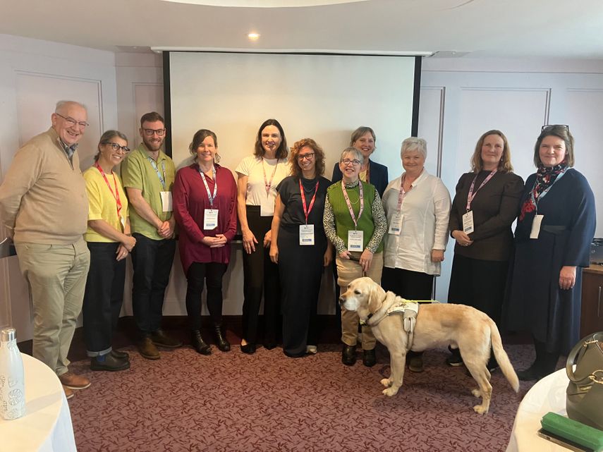 Trinity colleagues at UDL Symposium 2025
