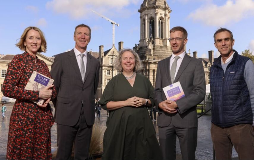 Trinity Law School group with the Provost TCD