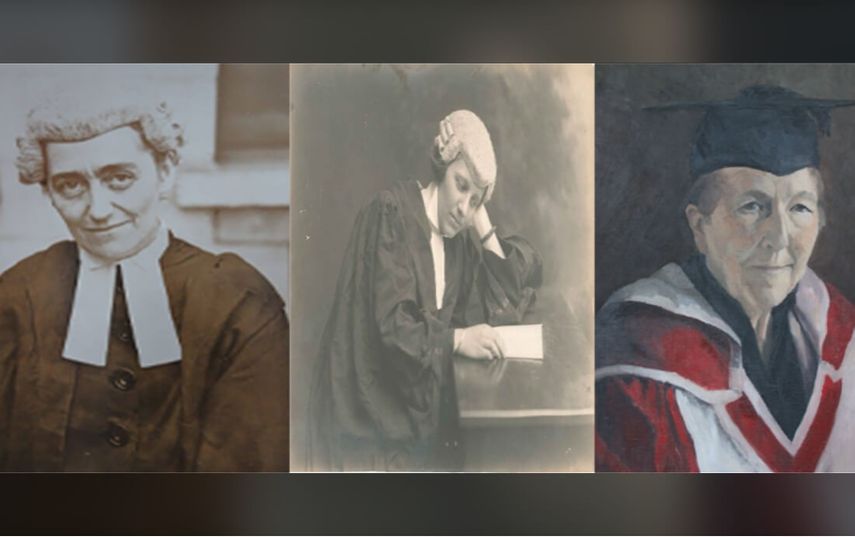 Portraits of significant historical alumni from Law TCD