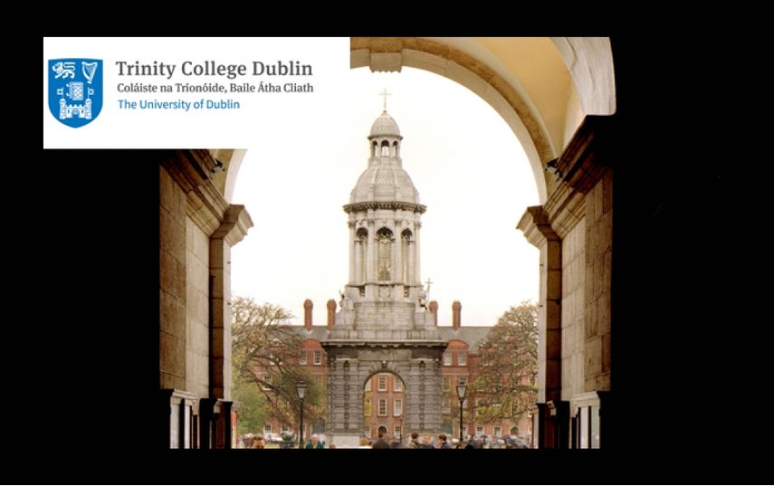 A view of the Campanile from the TCD main door.