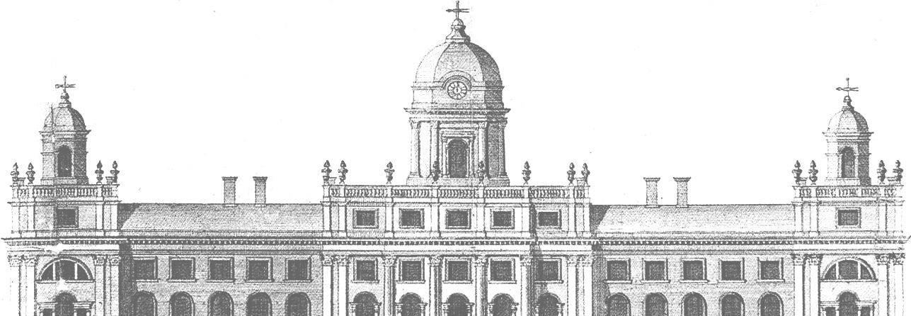 Image of Trinity College circa 18th Century