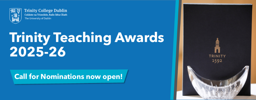 Teaching Awards Now Open 2025-26 Banner