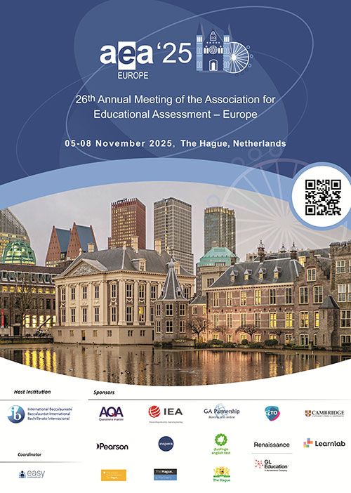 Poster for the AEA Conference in The Hague at which Professor Damian Murchan gave his Presidential address.