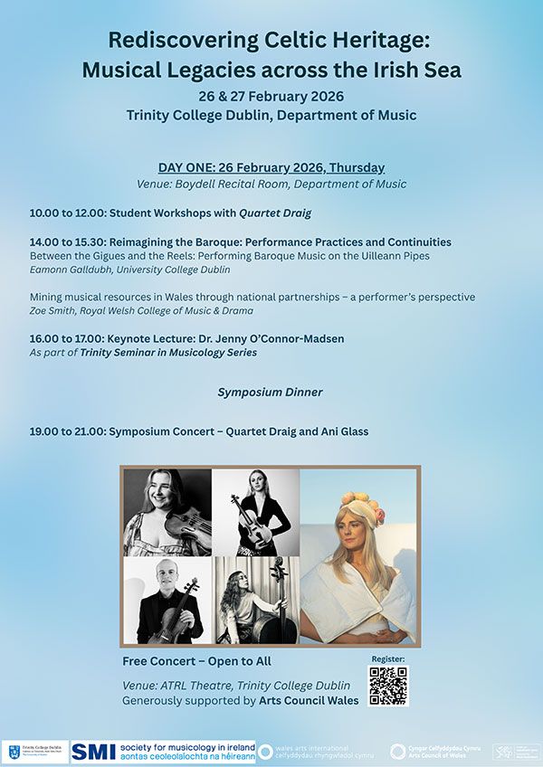 Music Symposium 26/02/2026 Day 1 schedule