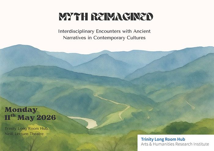 Event details for Myth Reimagined Symposium on 11 May 2026.