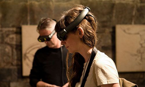 Image from book by Neill O'Dwyer entitled Extended Reality Performance.