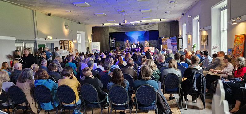 Image of people at the O’Czytani Polish Literary Festival Dublin 2025