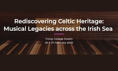 Image of event details for Rediscovering Celtic Heritage Symposium to be held on 26-27 February 2026 in TCD.