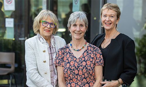 Image of book authors Dr Helen Rochford-Brennan, Professor Suzanne Cahill and Dr Fiona Kelly