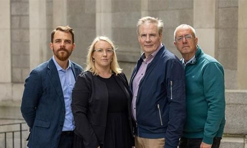 Image of Professor Shane O'Mara and Colleagues from other universities who together have won €10 million ERC Grant.