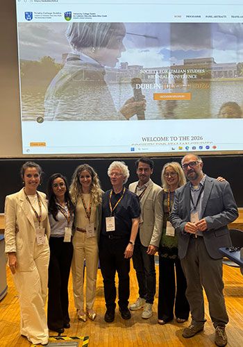 Image of organising committee of the Joint UCD TCD biennial conference of the Society for Italian Studies.