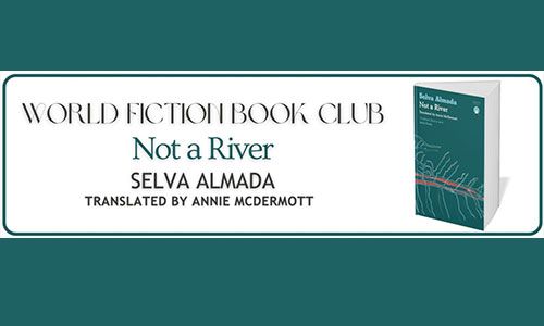 Event details for TCLCT Book Club on 14 April 2026 online via Zoom.