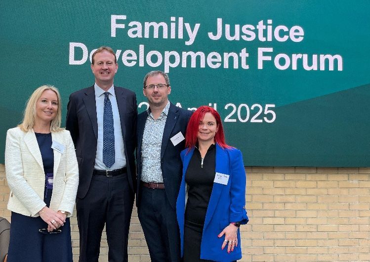 UCC and TCD Team picture with Minister for Justice