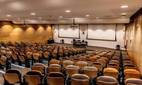 A large lecture theatre in TBSI