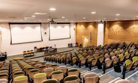 A large lecture theatre in TBSI