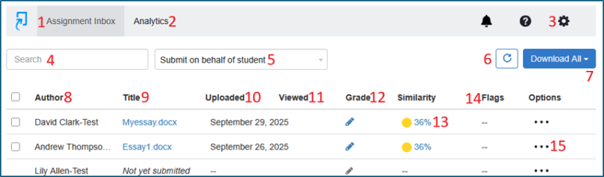 Assignment Inbox 1 -14