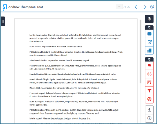 Grading a submission 2