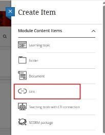 Create Link