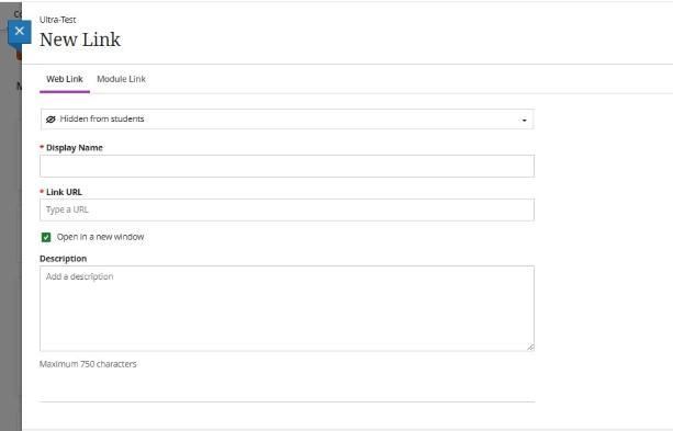 Create Web Link
