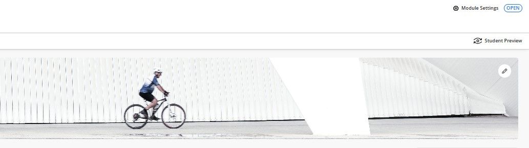 Setting up Module Banner Pencil
