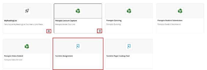 Add Third Party Tool to Module content area