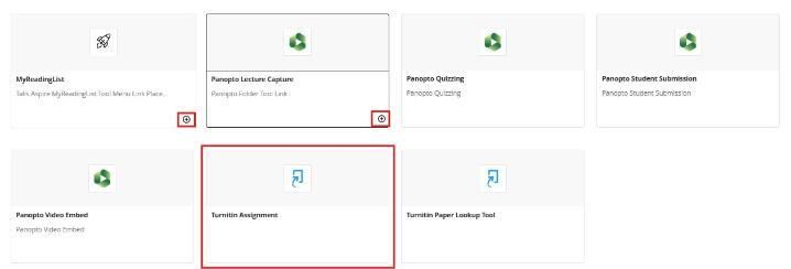 Add Third Party Tool to Module content area