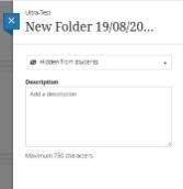 Folder Description