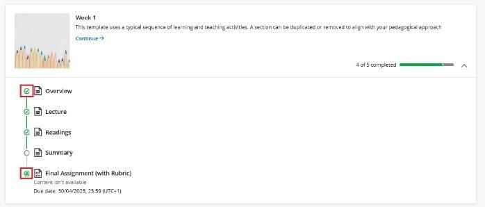 Extend Learning Topic example