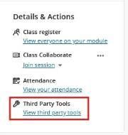 Adding Third Party Tools
