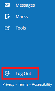 Navigation Changes Logout