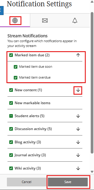 Activity Stream - Stream Notifications