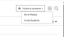 Enrol People onto Module Step 1
