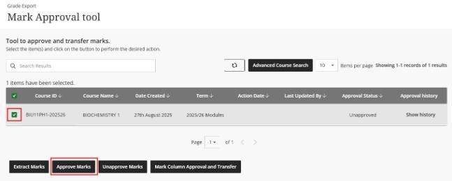 Grades journey Aprrove Step 2