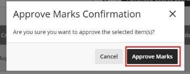Grades journey Approve Notification