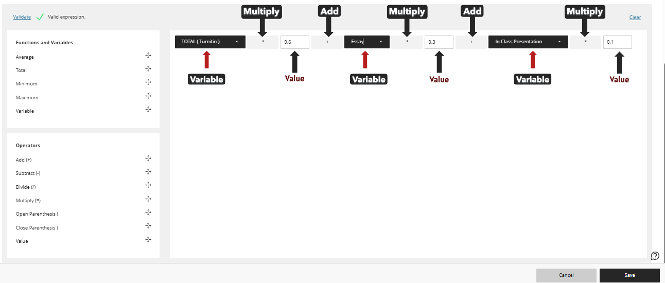 Multi Mark Formula
