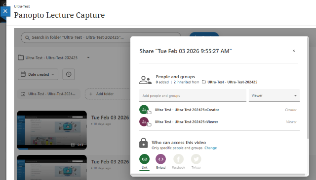 panopto Share