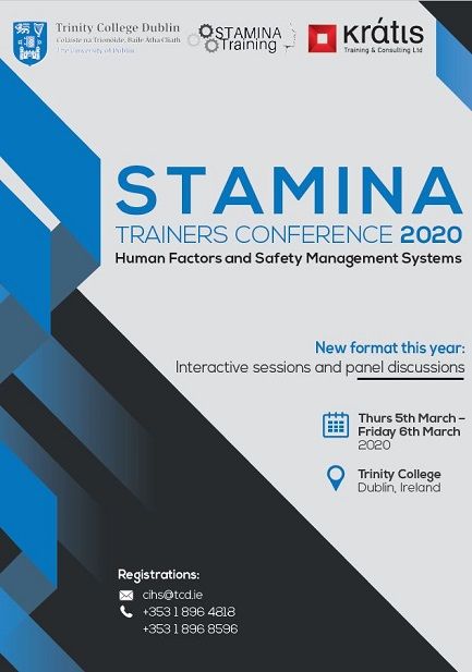 Stamina Trainer Conference 2020 poster