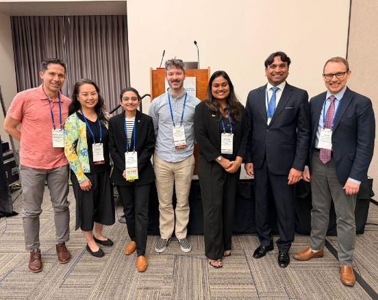 Dr Roberto Carlos Castrejón-Pérez – GORG Councillor, Mexico Associate Professor Katherine Leung – GORG Incoming President, Hong Kong Dr Krupa Patel – Joint-First Prize Winner - USA Dr David McReynolds - Joint-First Prize Winner - Dublin, Ireland Dr Keerthika Natarajan - Singapore Professor Murali Srinivasan – GORG Outgoing President, Switzerland Dr David Chvartszaid – GORG Secretary/Treasurer, Tor